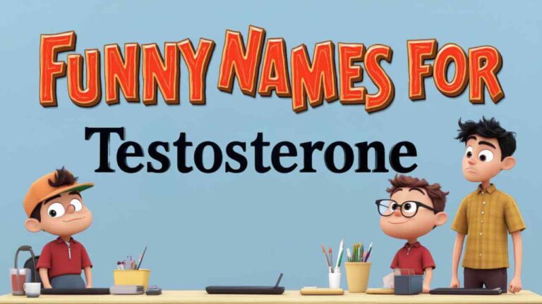 funny names for testosterone