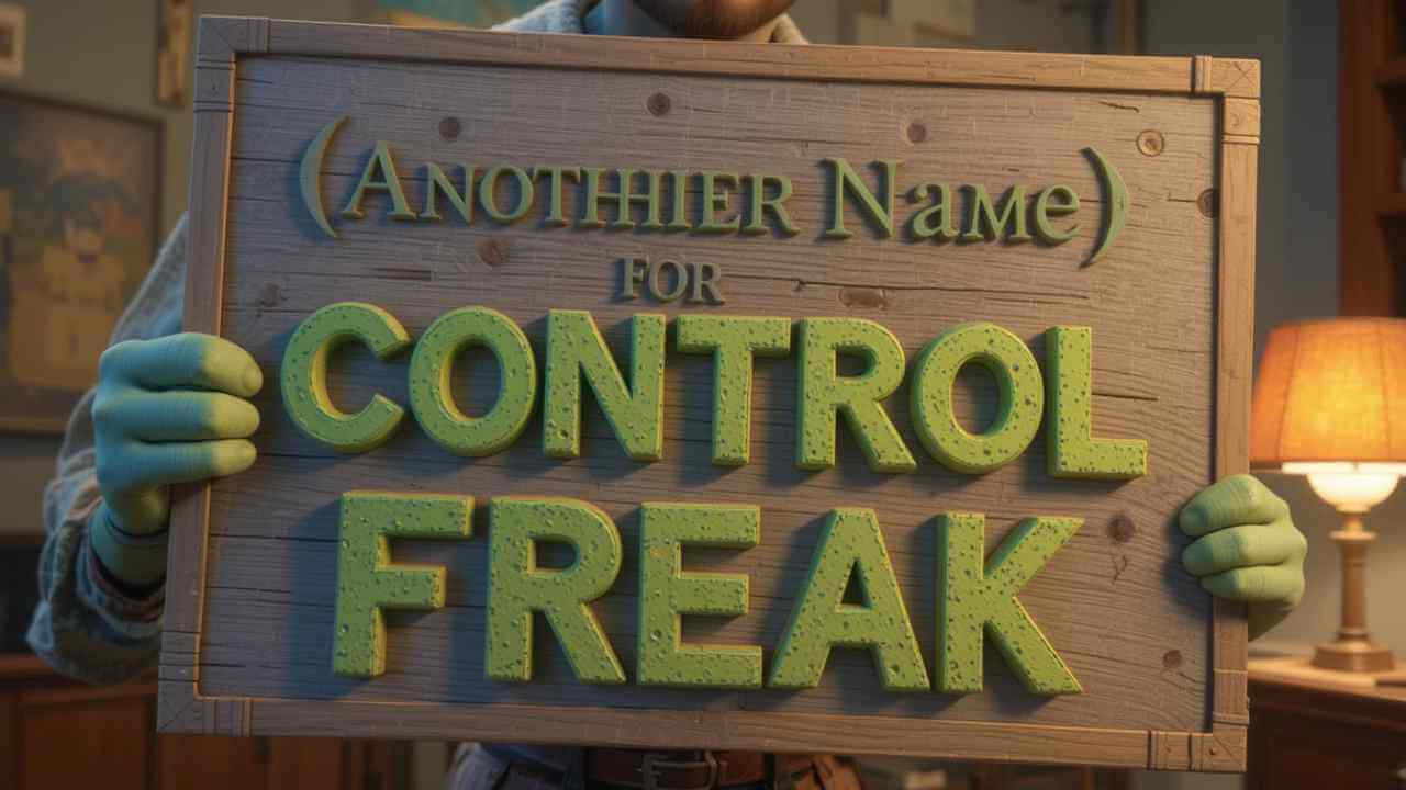 another name for control freak