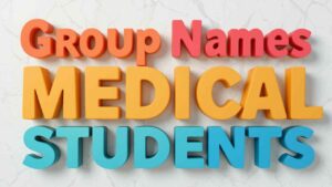 funny group names for medical students