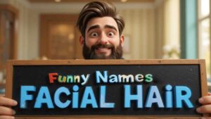 funny names for facial hair