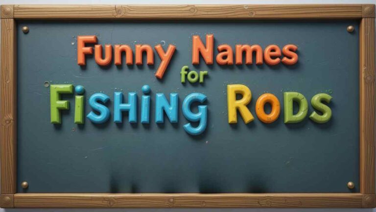 funny names for fishing rods