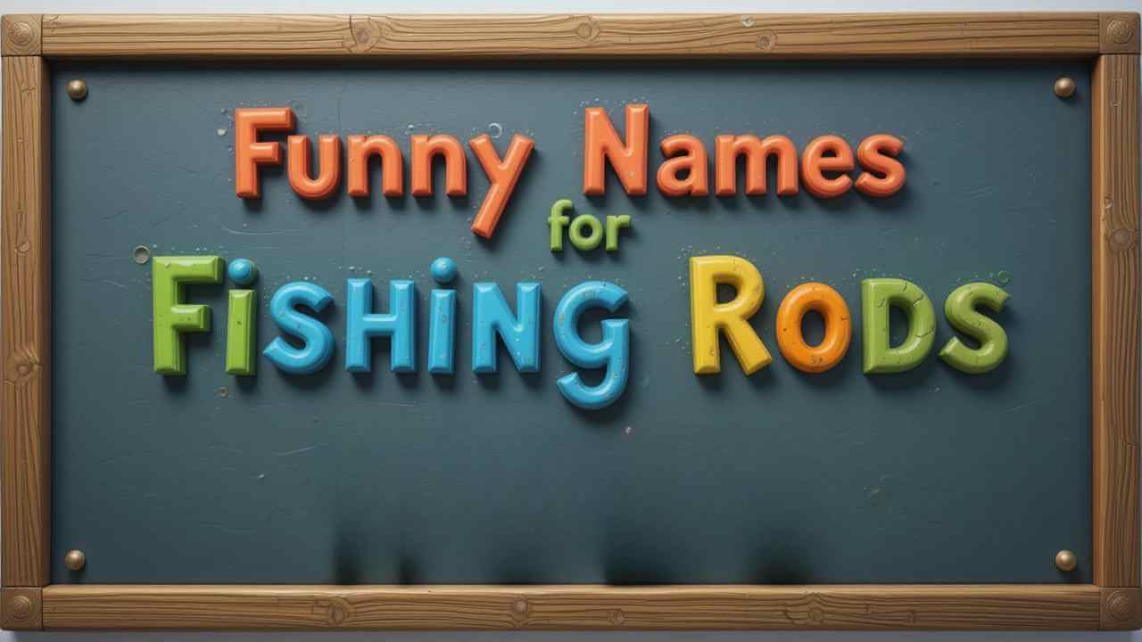 funny names for fishing rods
