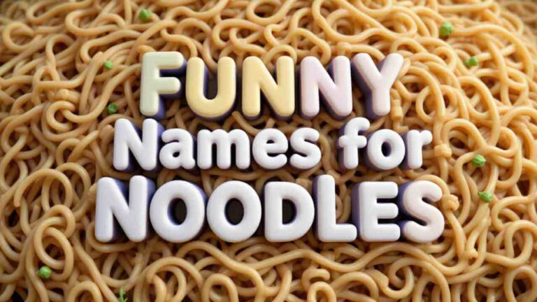 funny names for noodles