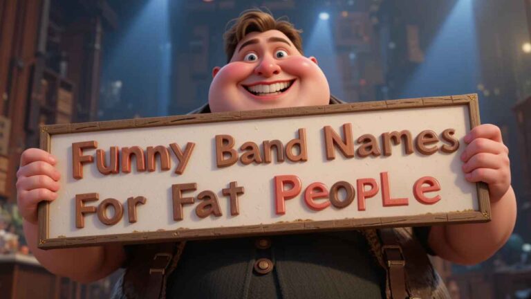 funny band names for fat people