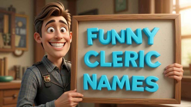 funny cleric names