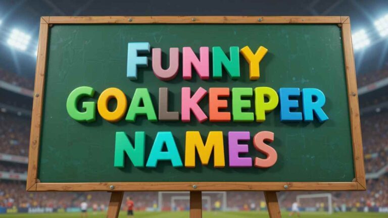 funny goalkeeper names