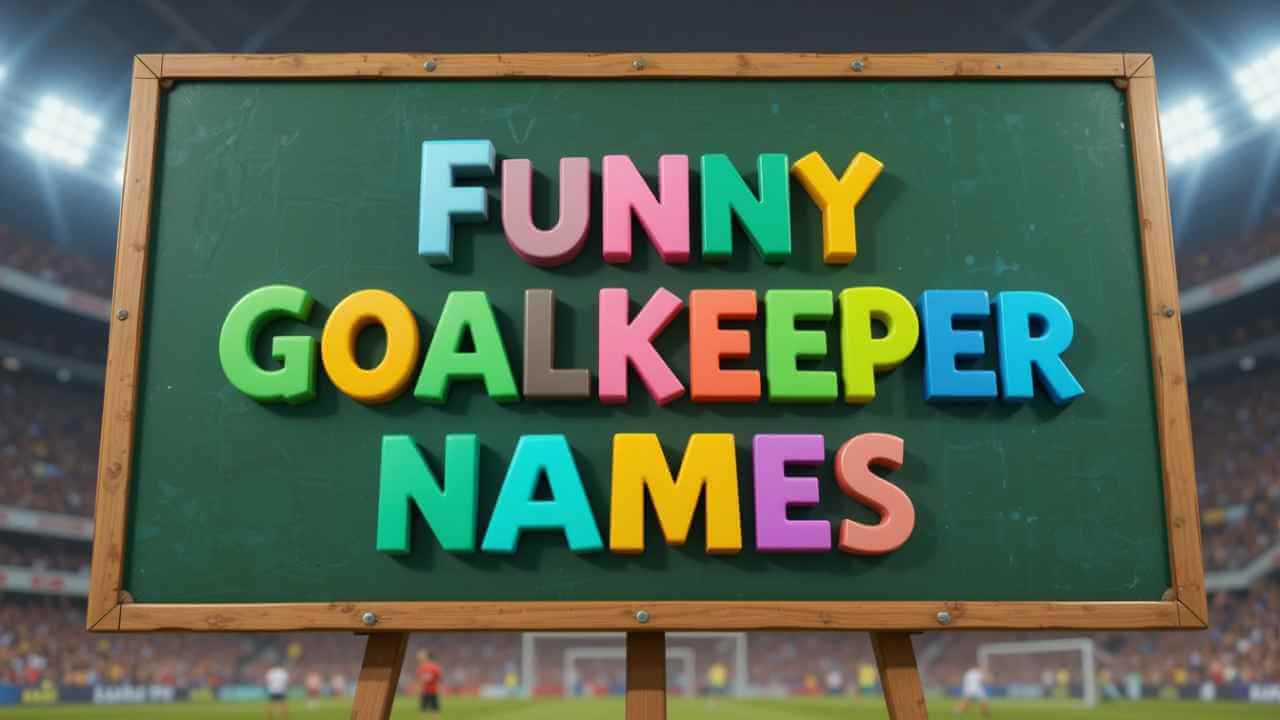 funny goalkeeper names