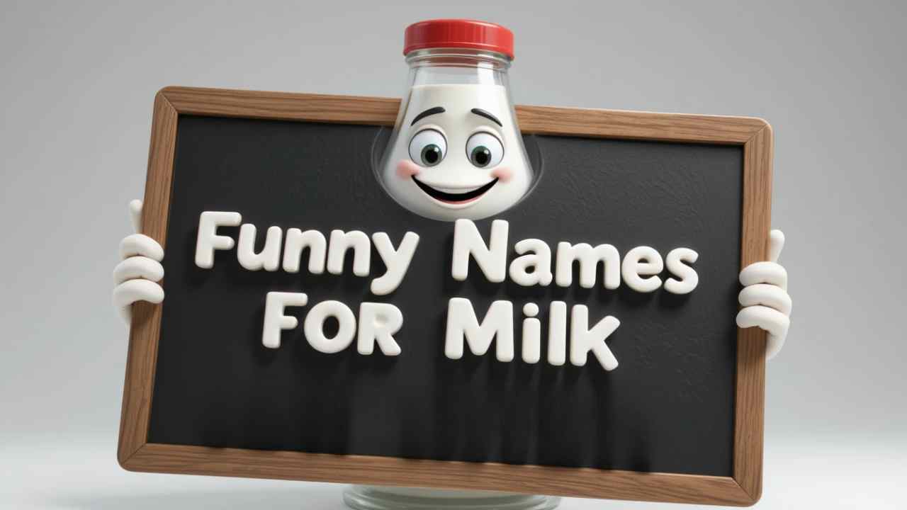 funny names for milk