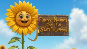 funny names for sunflowers
