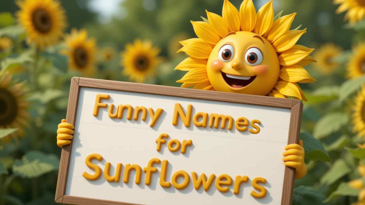 funny names for sunflowers