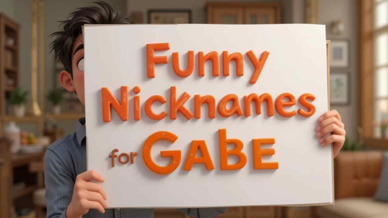funny nicknames for gabe
