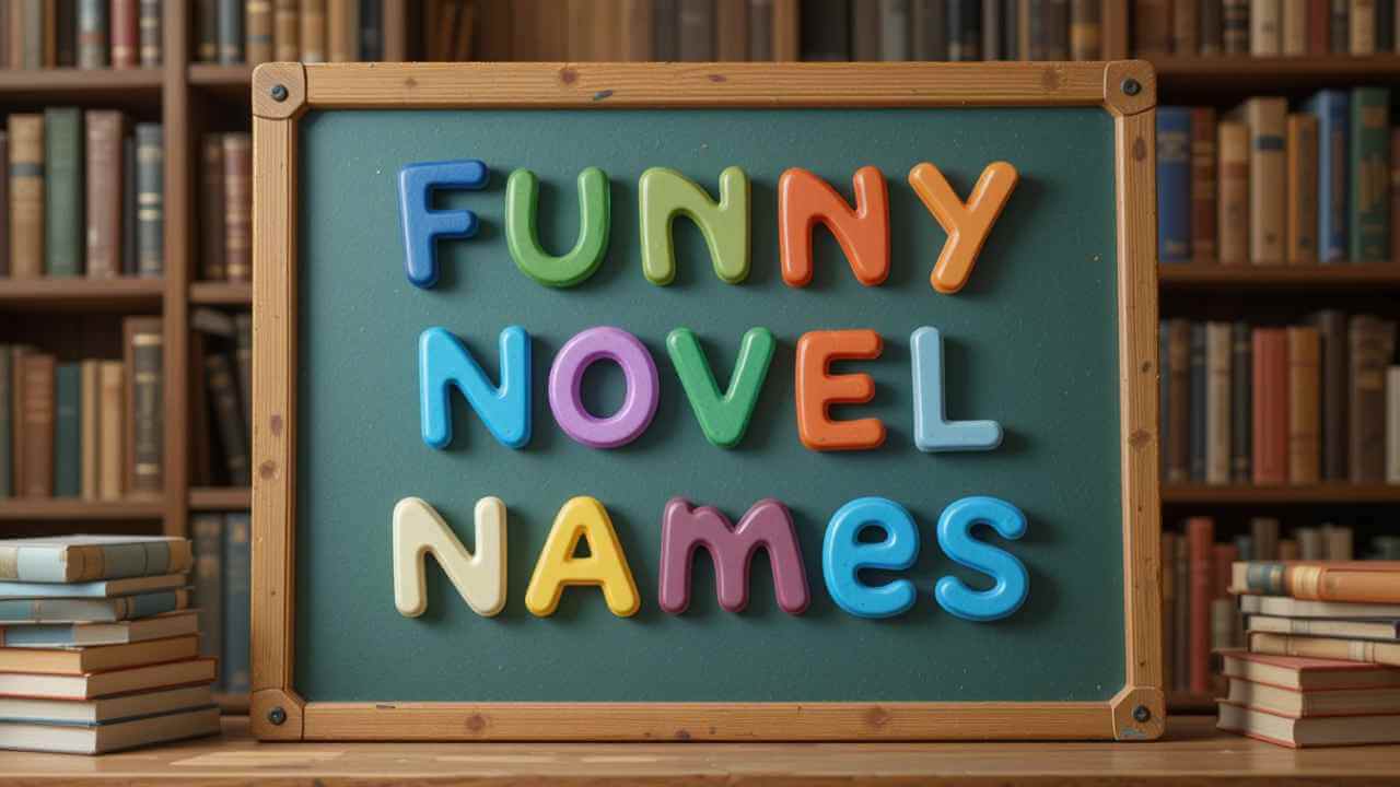 funny novel names