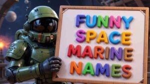 funny space marine names