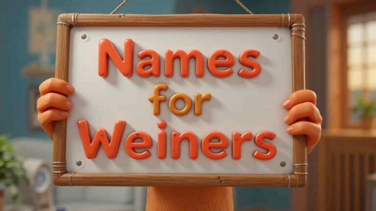names for weiners