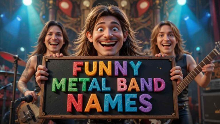 funny metal band names