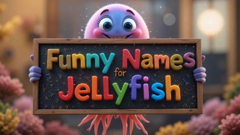 funny names for jellyfish