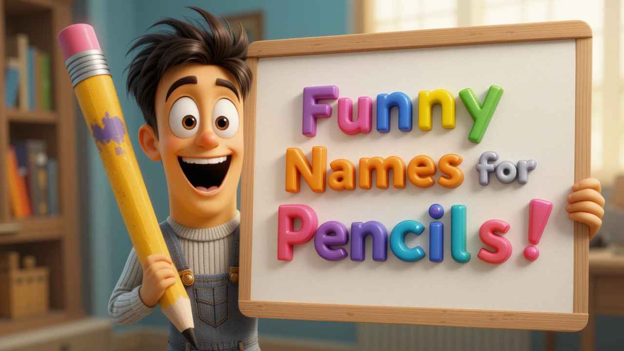 funny names for pencils