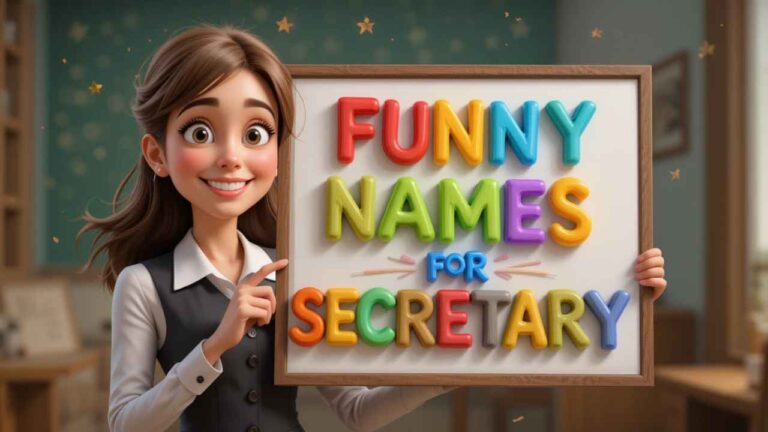 funny names for secretary