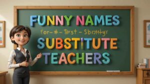 funny names for substitute teachers