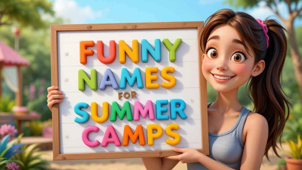 funny names for summer camps