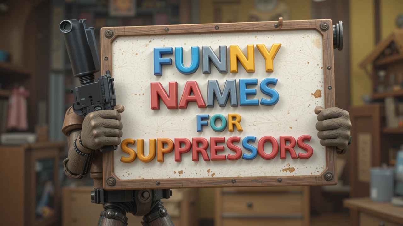 funny names for suppressors