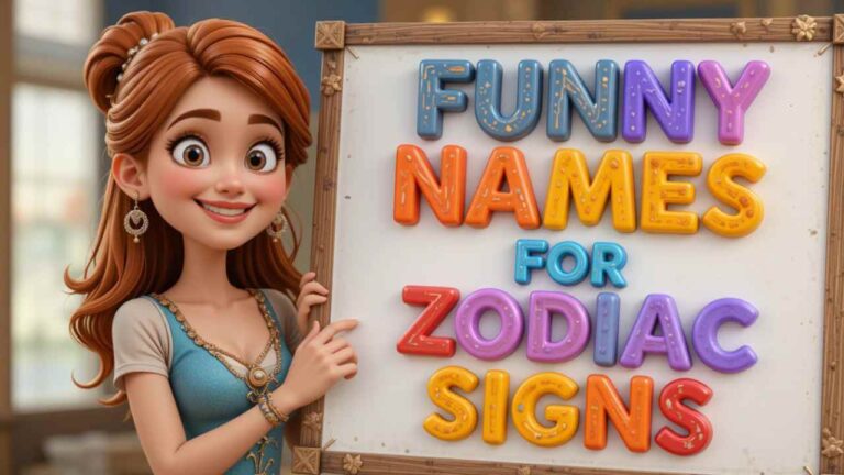 funny names for zodiac signs