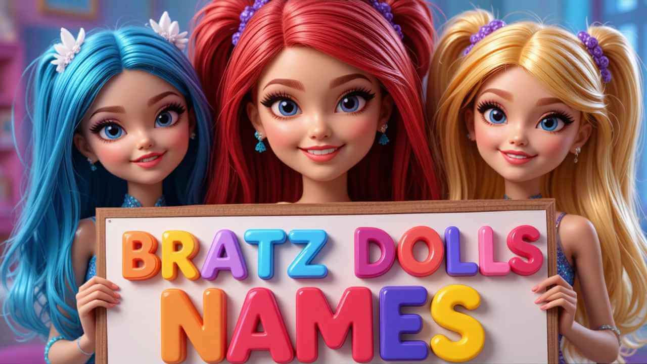 bratz dolls names
