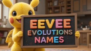 eevee evolution names