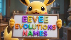 eevee evolution names