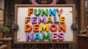 funny female demon names​