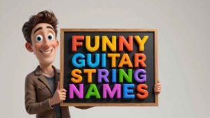 funny guitar string names