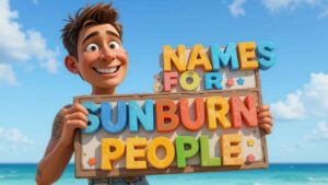 funny names for sunburnt people