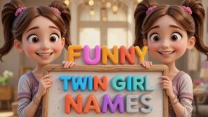 funny twin girl names