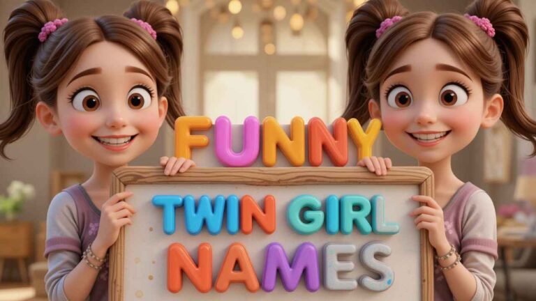 funny twin girl names