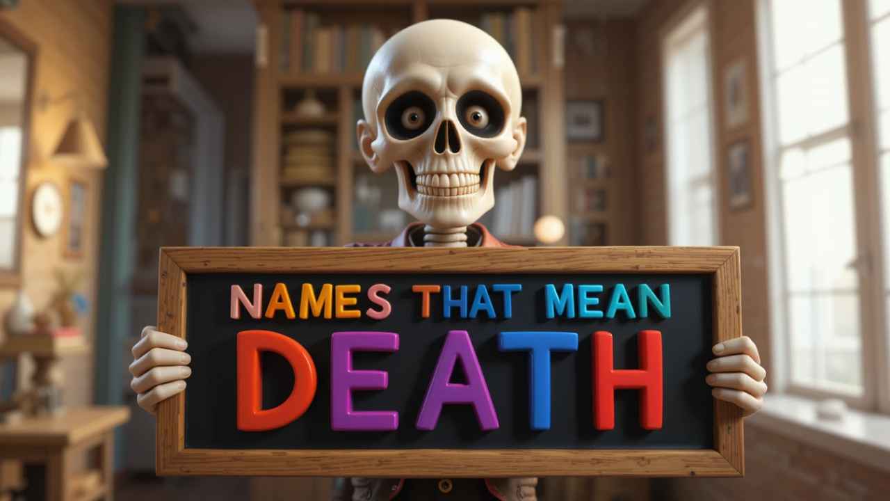 names that mean death​