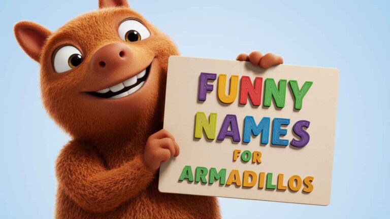 funny names for armadillos