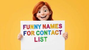 funny names for contact list