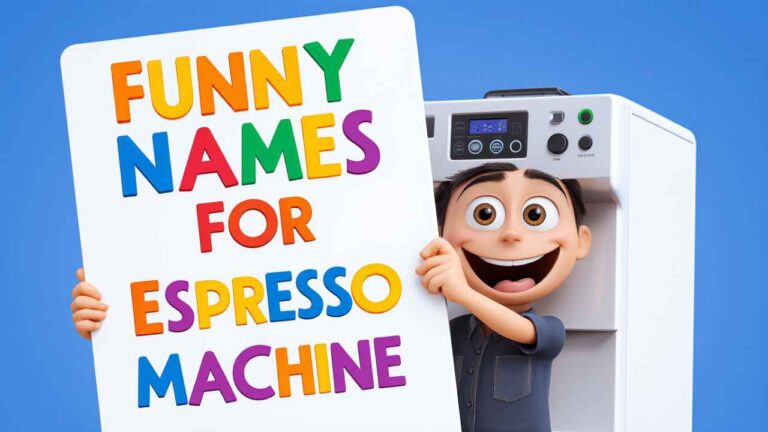 funny names for espresso machine