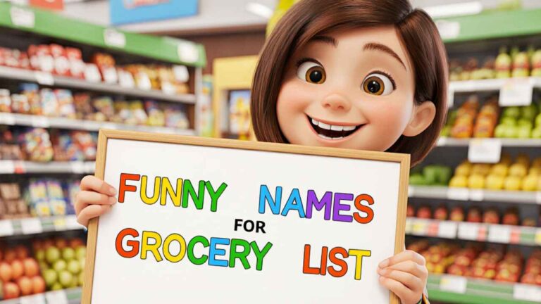 funny names for grocery list