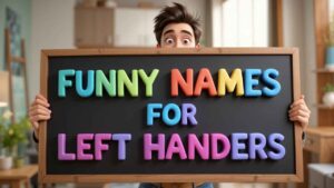 funny names for left handers
