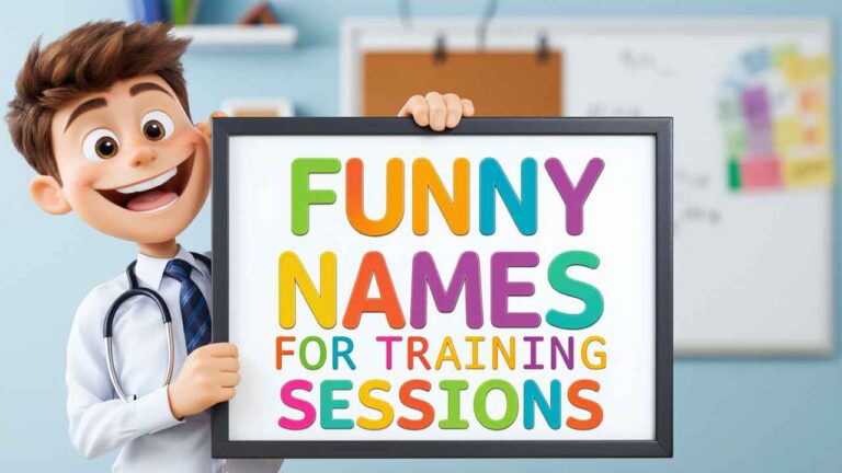 funny names for training sessions