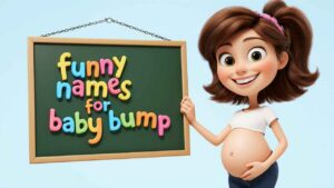 funny names for baby bump