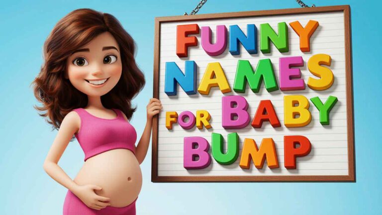 funny names for baby bump