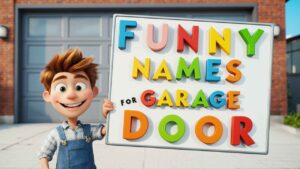 funny names for garage door