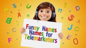 funny names for telemarketers